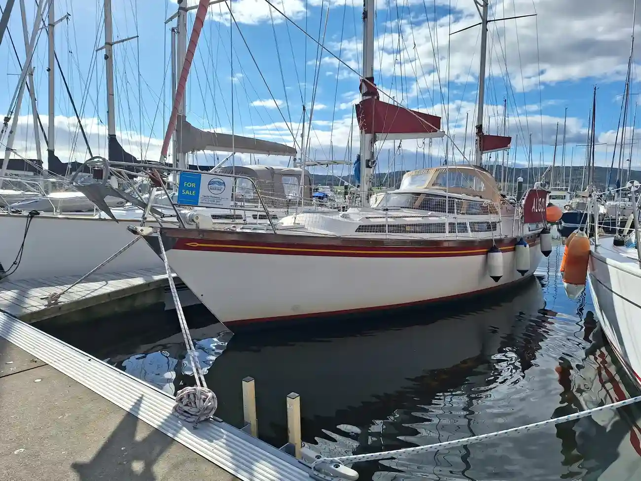 1981 Beneteau Evasion 37 for sale at Miles Stratton Marine
