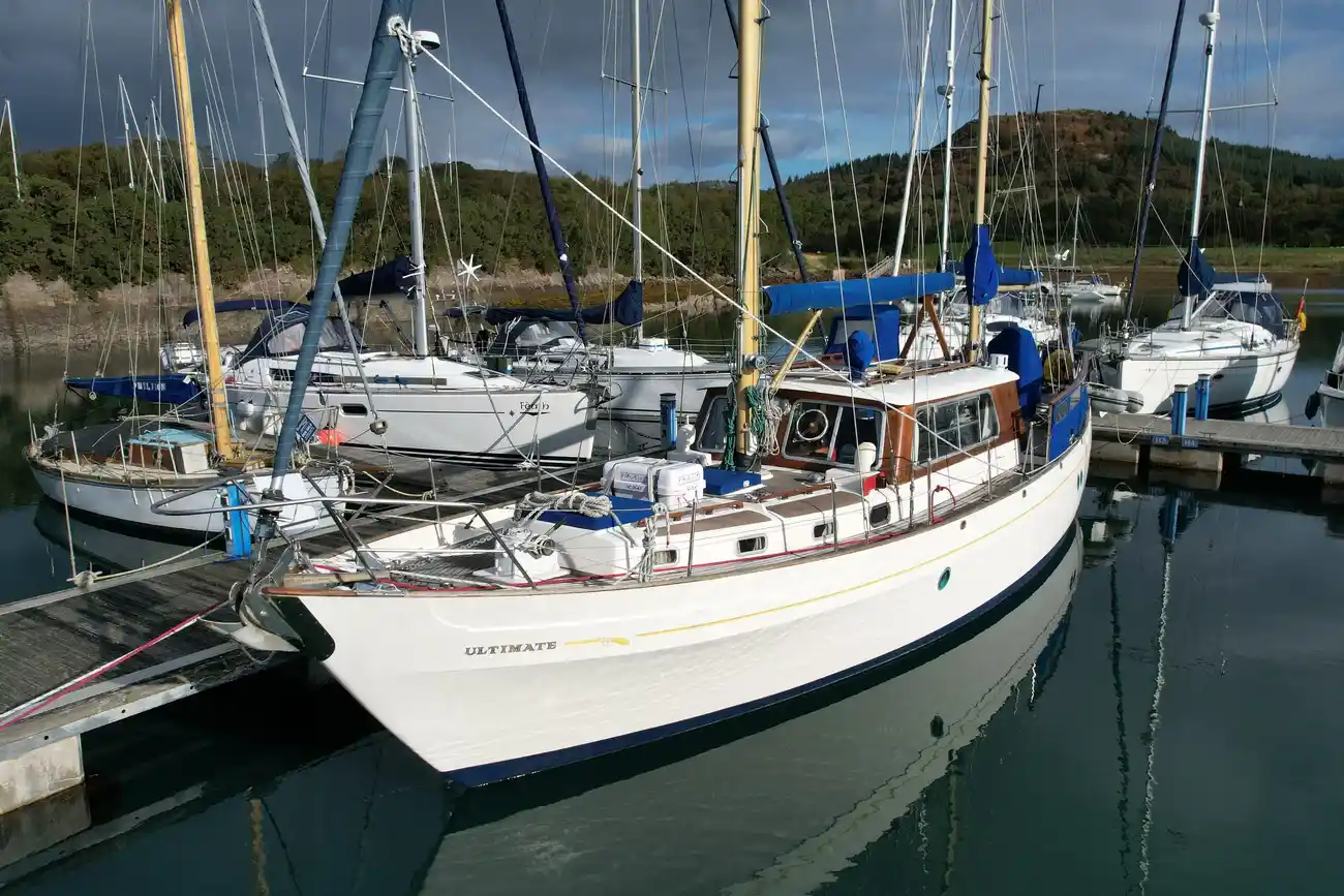 1975 Moody 46 for sale at Miles Stratton Marine