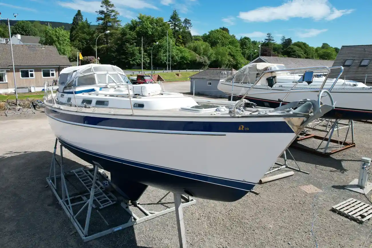 2001 Hallberg-Rassy 39 MK II for sale at Miles Stratton Marine