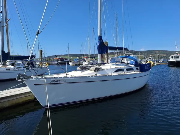 1990 Moody 336 for sale at Miles Stratton Marine